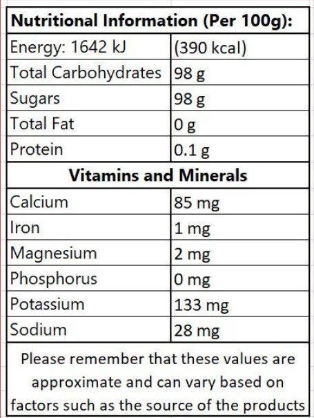Kurinjis Premium Natural Brown Sugar (Nattu chakkarai) 400 gm
